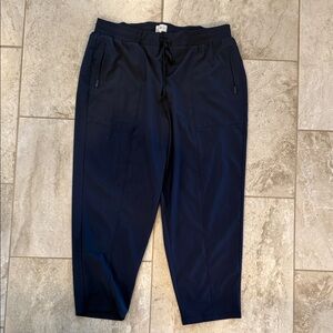 Lou & Grey Dark Navy Drawstring Joggers